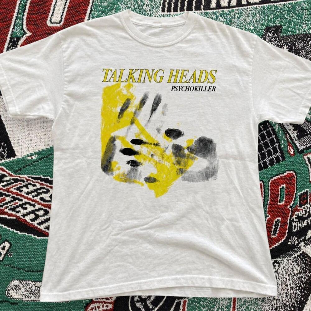 Talking Heads Psychokiller Graphic Tee White Unisex